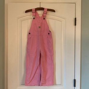 Girls size 4 Carhartt Overalls
